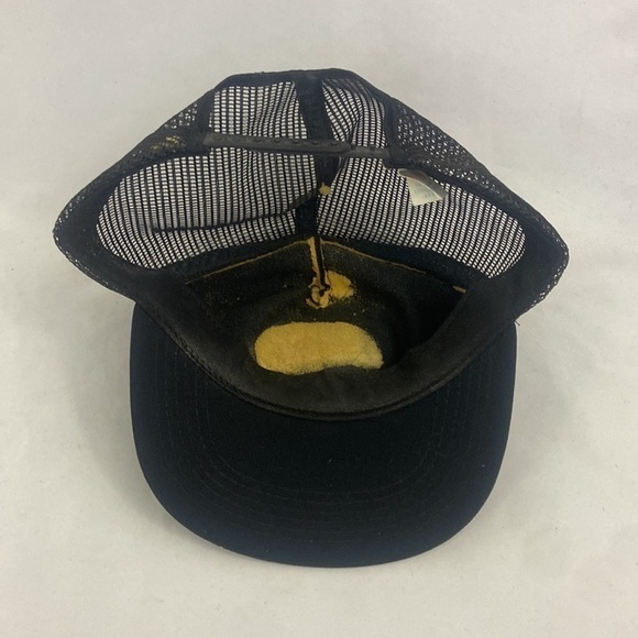 Vintage Black NRA Trucker Mesh Hat Cap Snapback - Picture 8 of 9